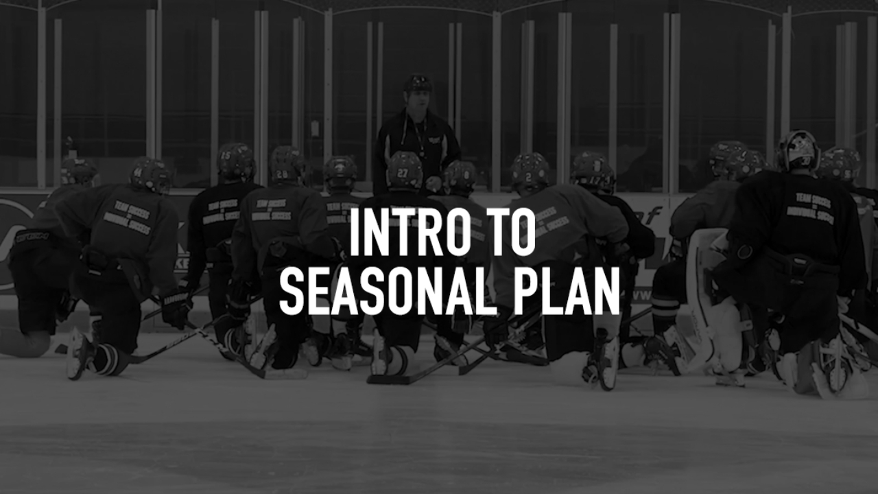 Minor Hockey Seasonal Planning Minor Hockey Seasonal Planning