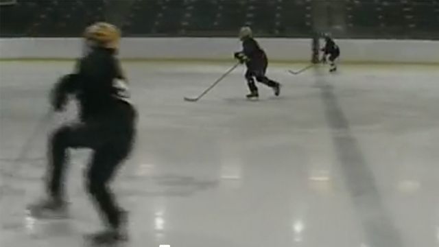 Minnesota Hockey: Teaching Backwards Skating & Transitions