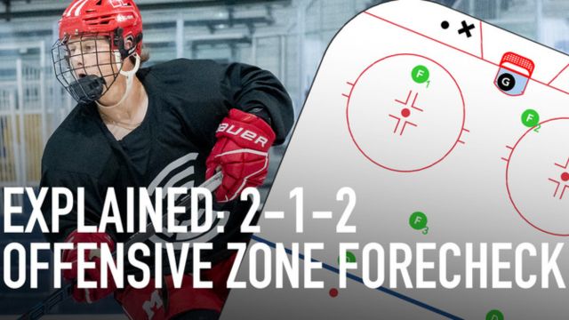 Explained: 2-1-2 Offensive Zone Forecheck