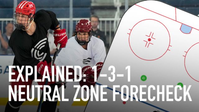 Explained: 1-3-1 Neutral Zone Forecheck