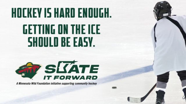 The Coaches Site & Minnesota Wild Team Up in New Skate It Forward Initiative