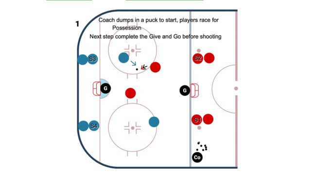 Hannah's Give 'n Go Game/Score Either Net Game