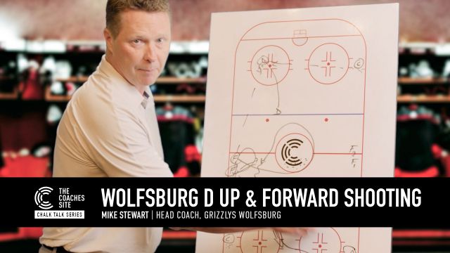 Chalk Talk: Wolfsburg D Up & Forward Shooting Progression