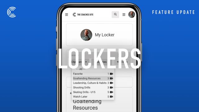 Feature Update: Lockers - Save, Organize and Share your Coaching Content