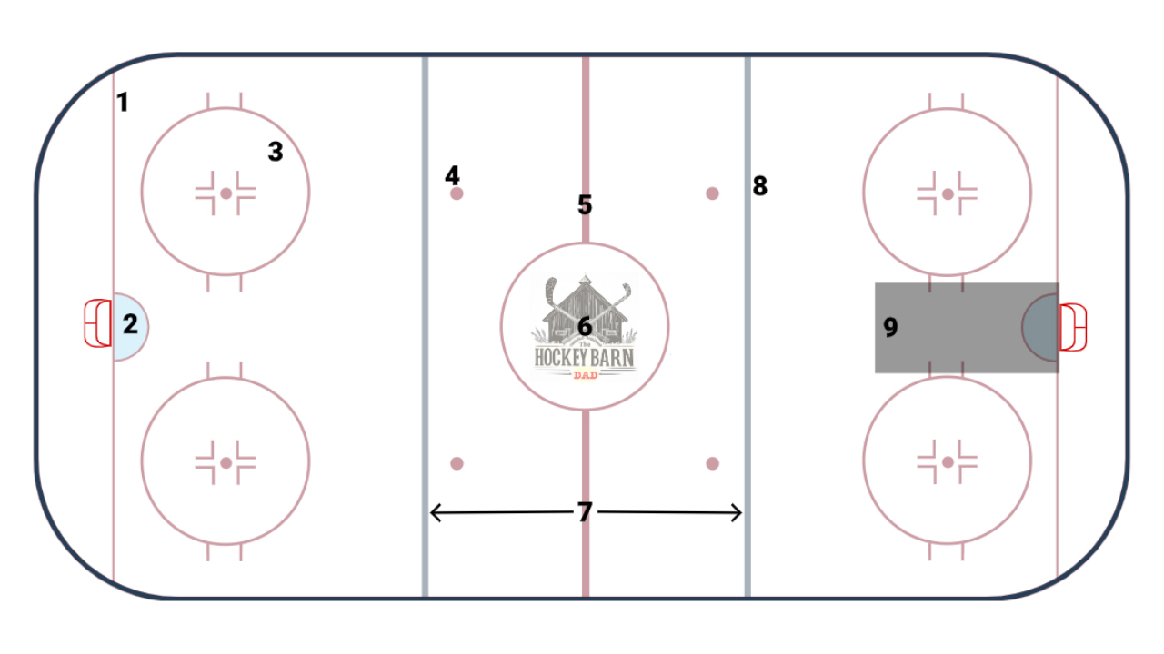 Hockey 101: Lines, Dots, and Circles