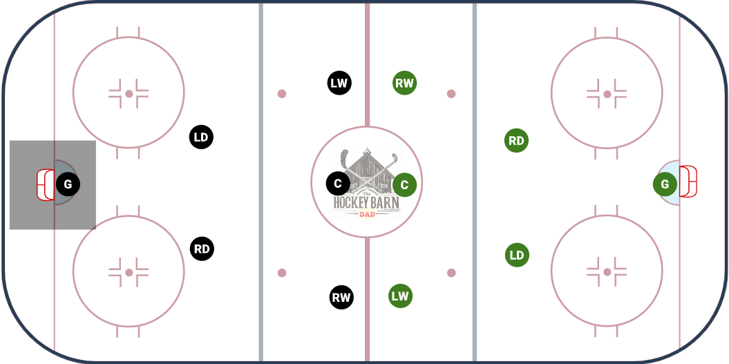 Hockey 101: Goalie Position Hockey 101: Goalie Position