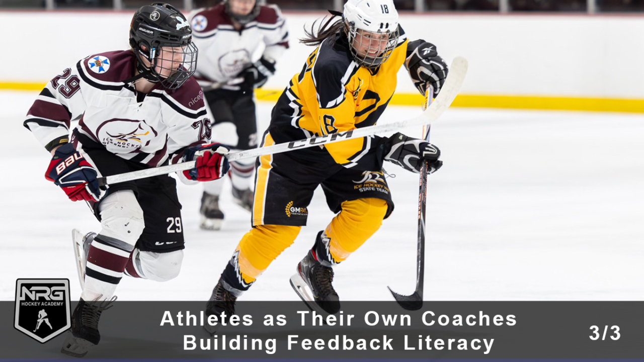 Athletes as Their Own Coaches: Building Feedback Literacy By Coach Barry Jones Athletes as Their Own Coaches: Building Feedback Literacy By Coach Barry Jones
