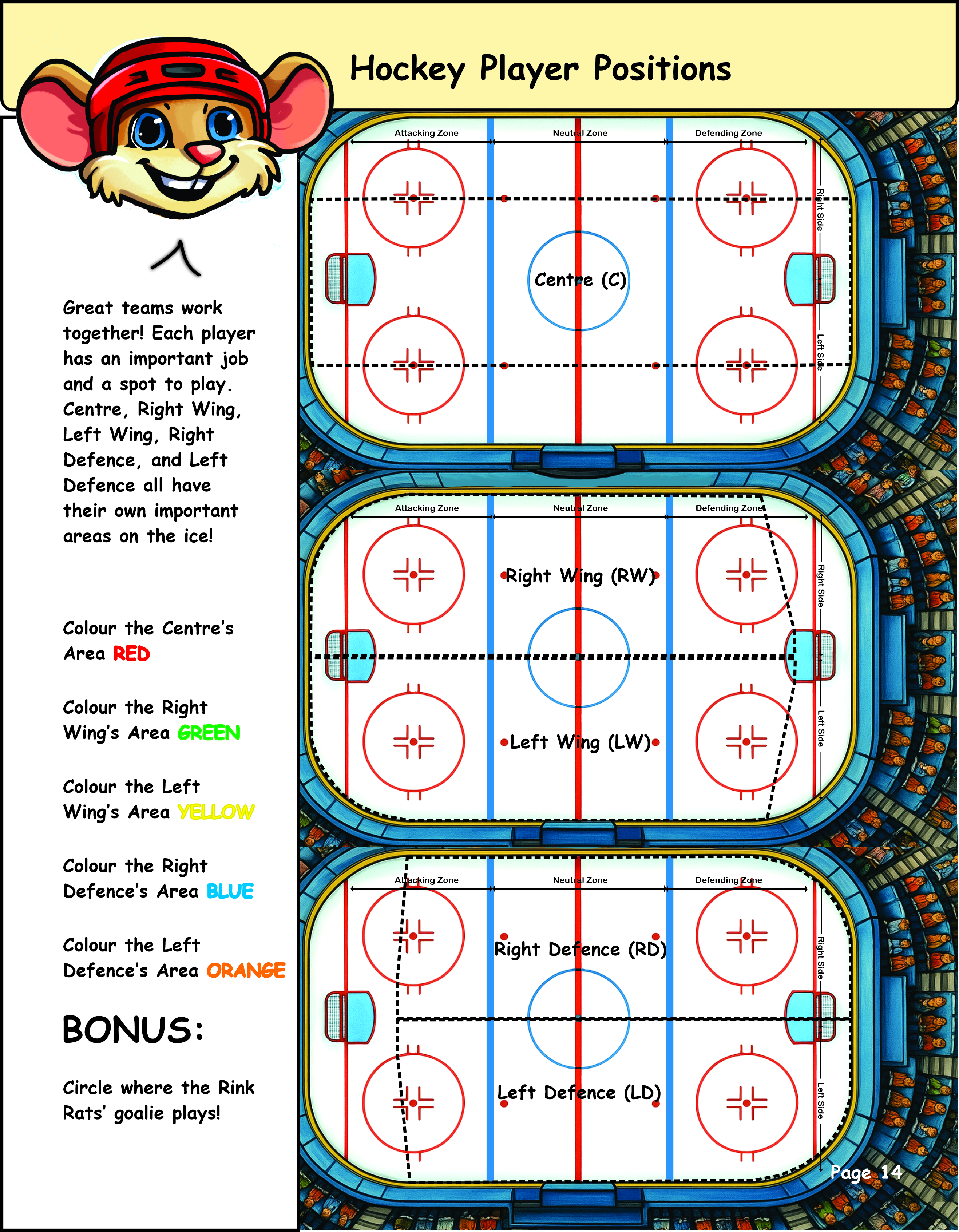 📘 New Resource for Hockey Coaches for NEW & YOUNG Players: Rink Rats – A Fun Workbook for Learning Hockey