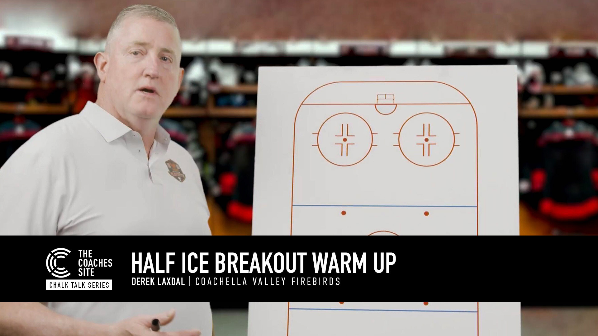Chalk Talk: Half Ice Breakout Warm Up