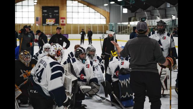 Yes, you can coach goalies!