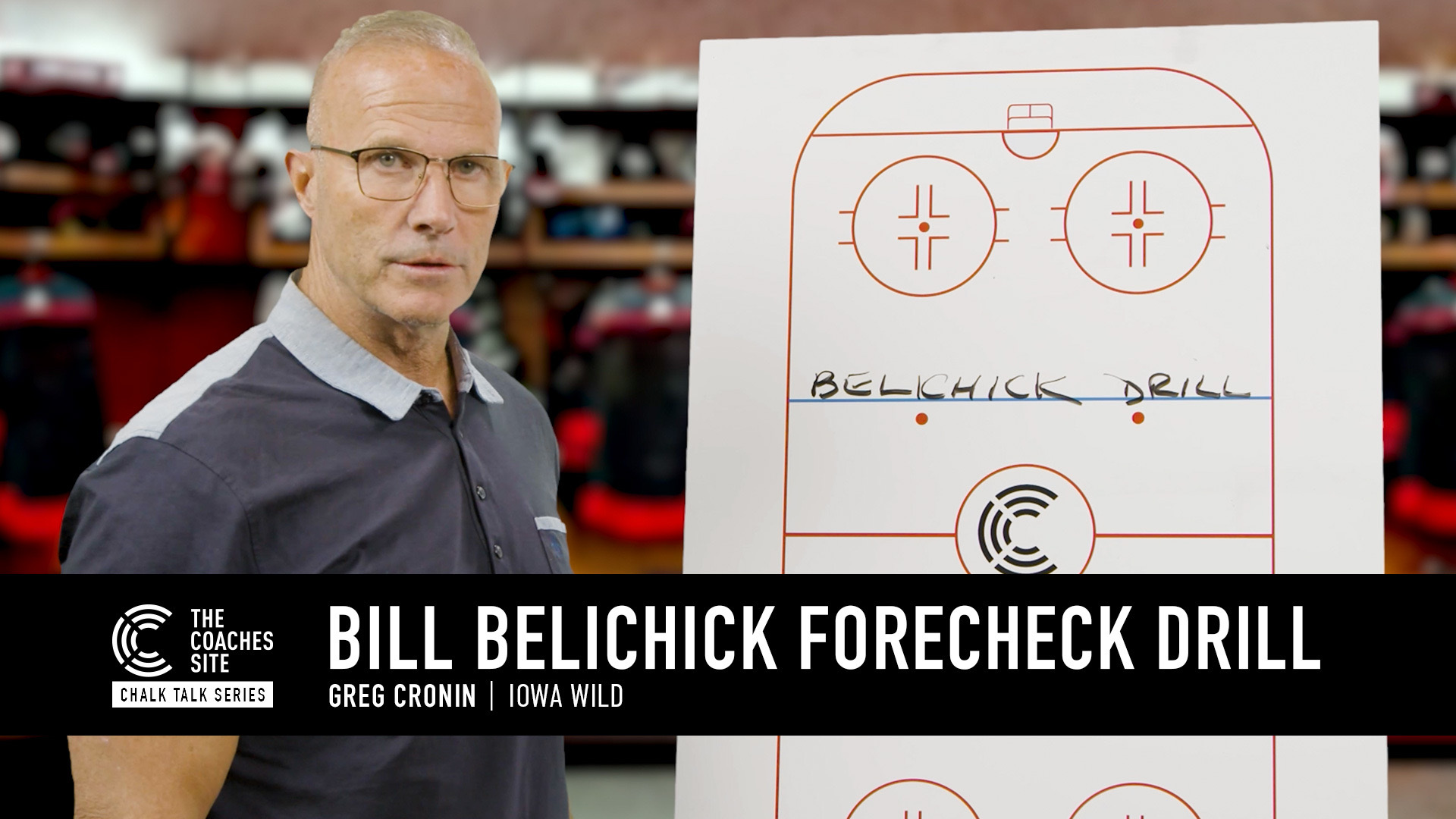 Chalk Talk: Bill Belichick Forecheck Drill