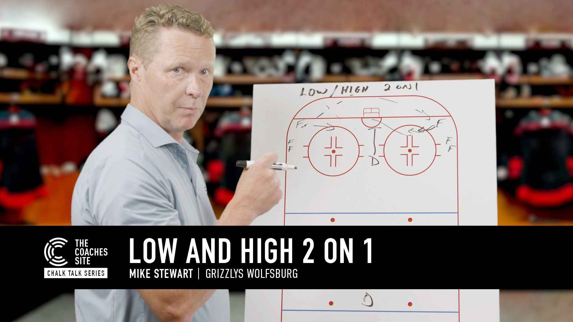 Chalk Talk: Low and High 2 on 1
