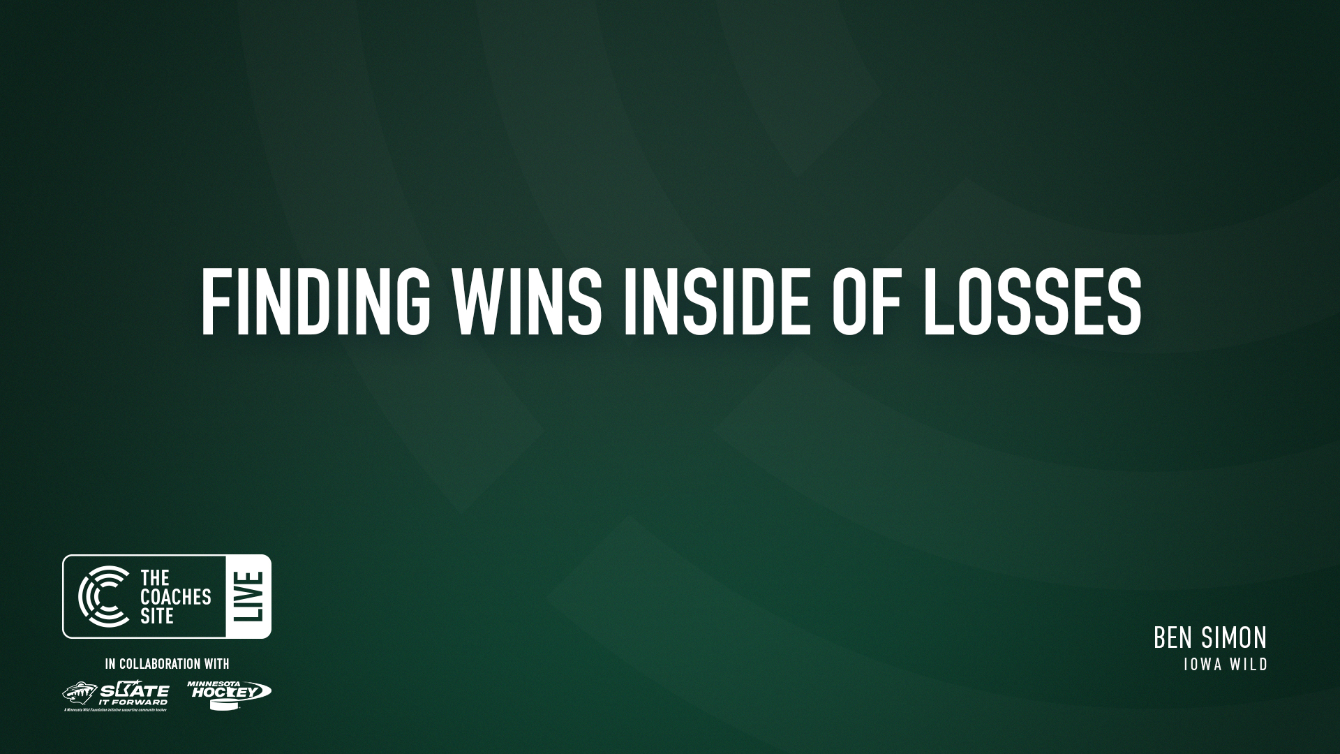 TCS Live Minnesota - Ben Simon