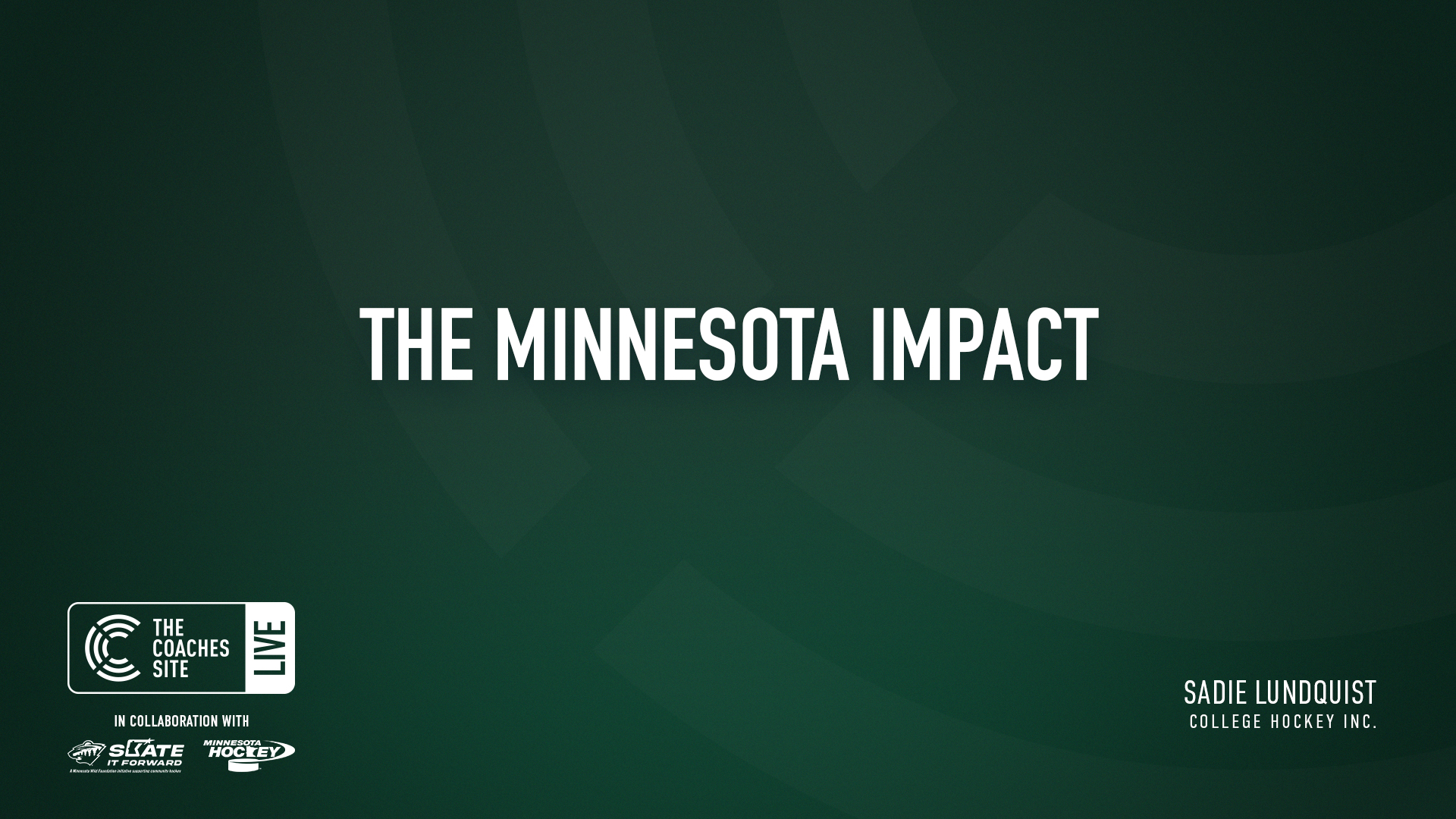 TCS Live Minnesota - Sadie Lundquist