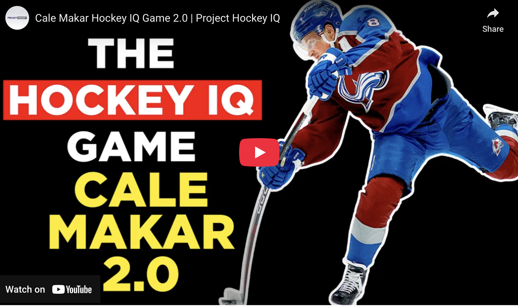 Cale Makar Hockey IQ Game 2.0 | Project Hockey IQ