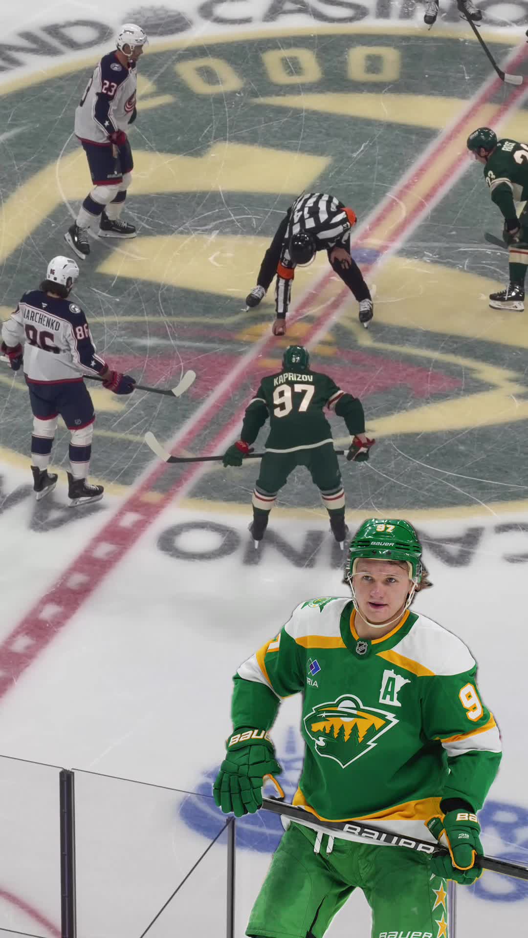 Kirill Kaprizov showing why details matter 🧠