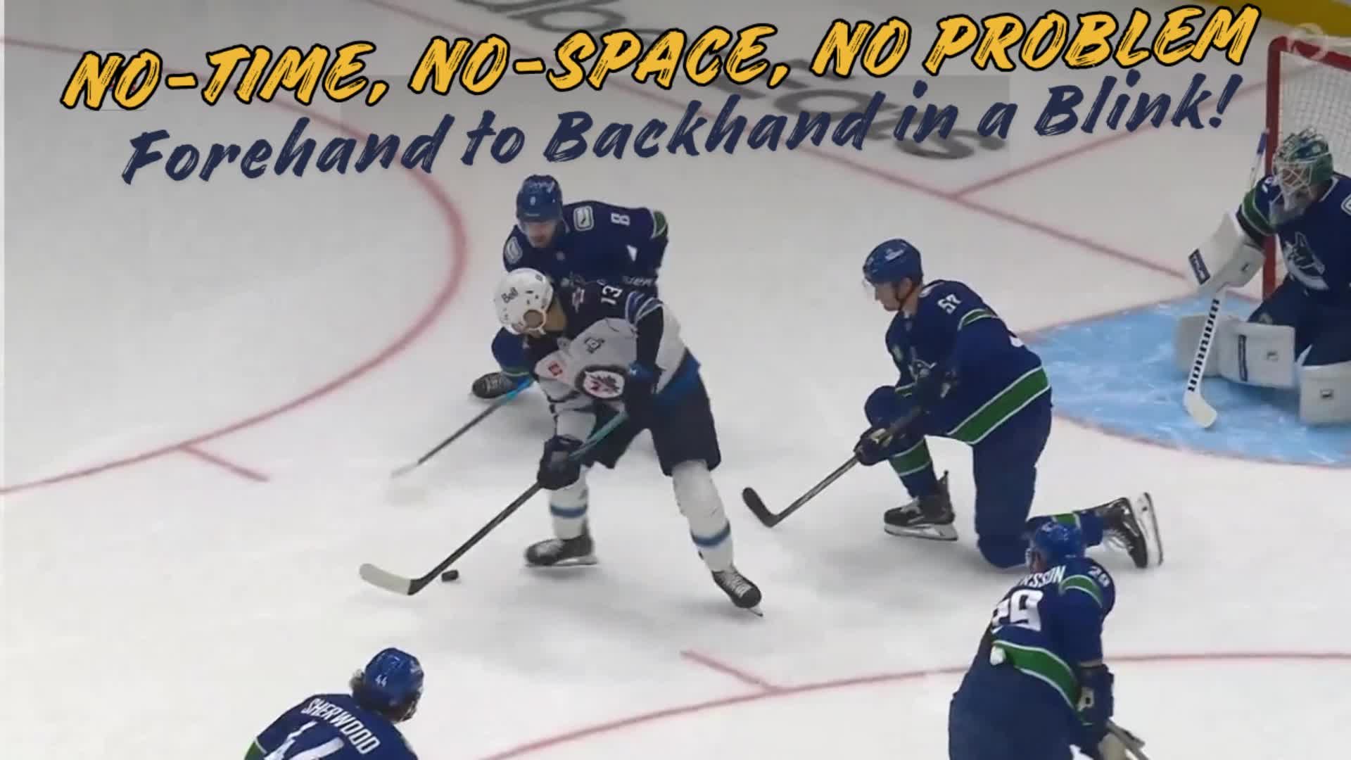 No-Time, No-Space, No Problem: Forehand to Backhand in a Blink!