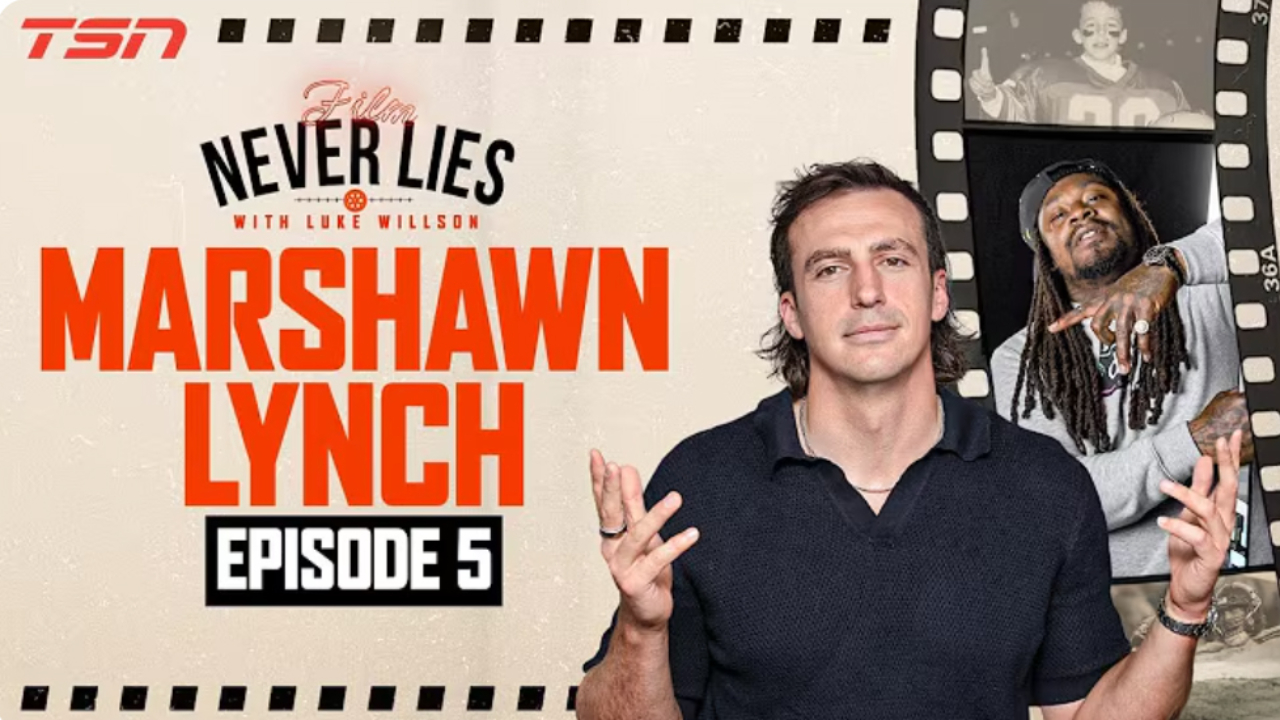 Marshawn Lynch Shows Love to Canada | Film Never Lies with Luke Willson