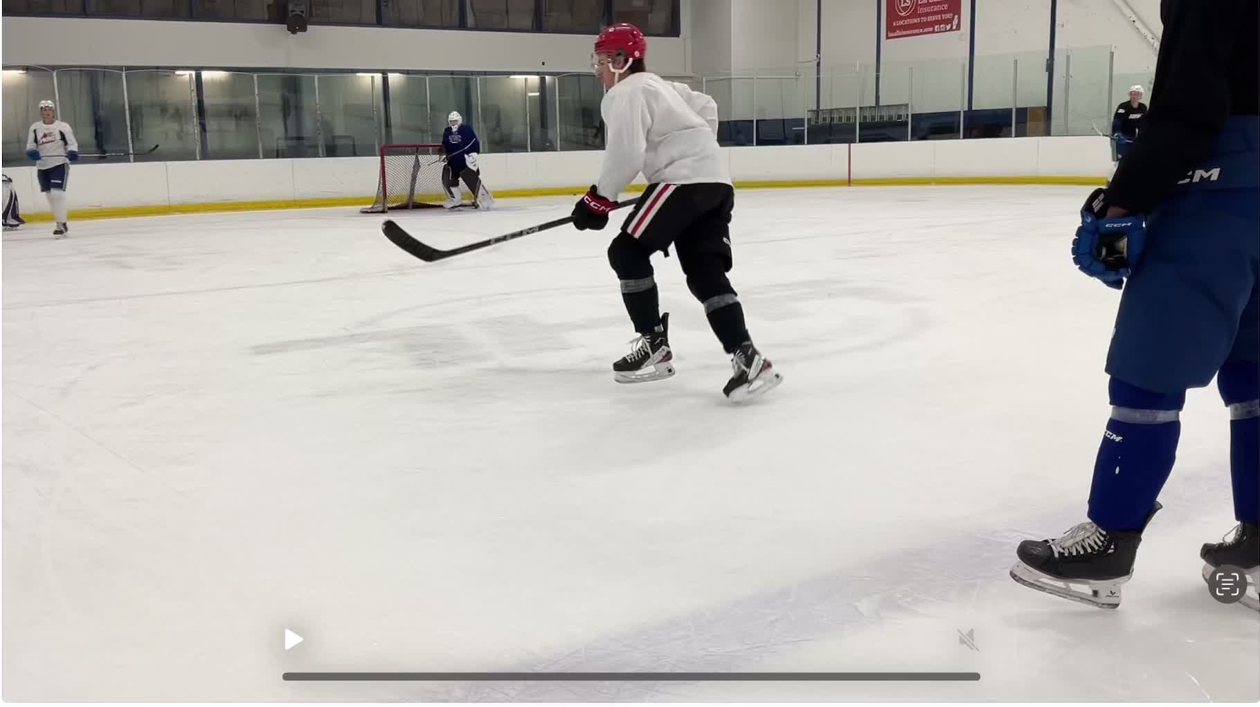 Simple middle lane drive drill