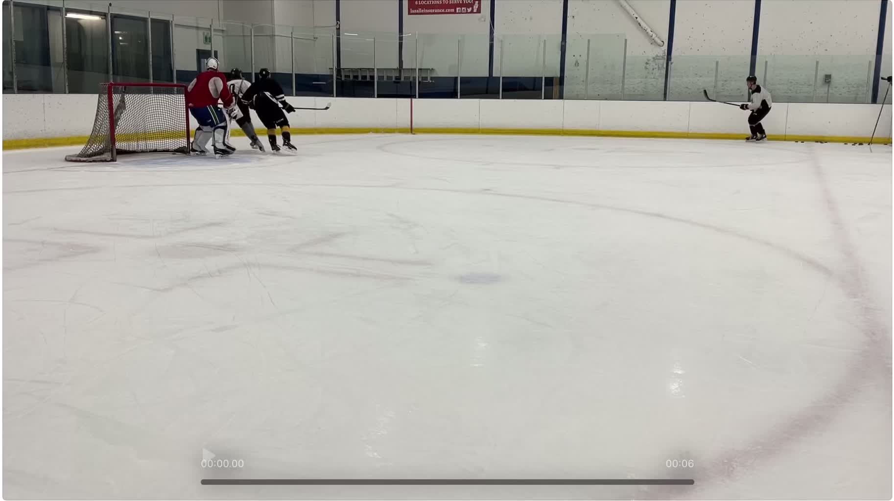 Down low scoring drill