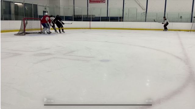 Down low scoring drill