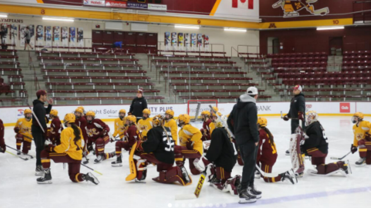 UMN Golden Golden Gopher Practice 12/28/2025