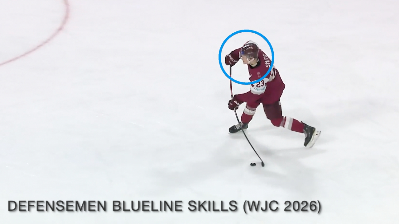 Defensemen Blueline Skills - Eyes up