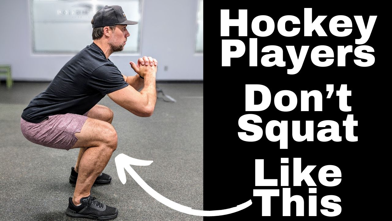 How to Perform the Bodyweight Squat Hold for Hockey Players