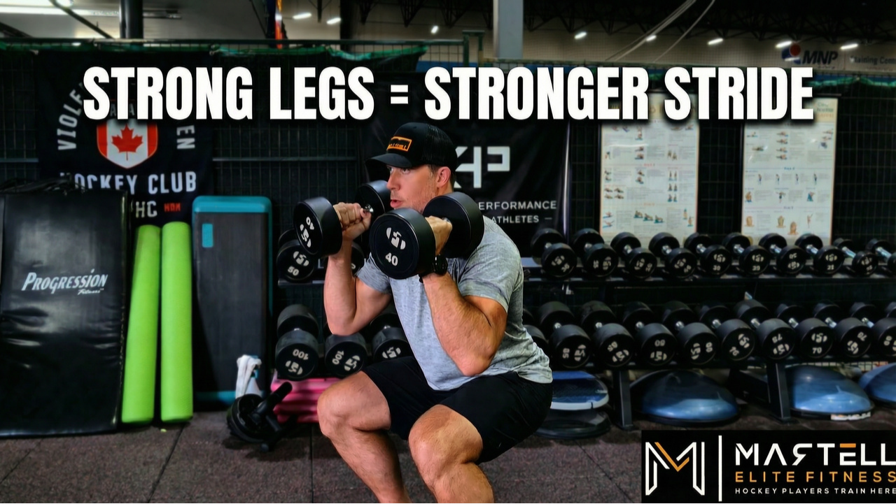 Using the Dumbbell Rack Position Front Squat to Build Core Stability and Quad Strength