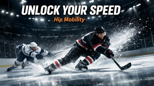 A Simple Hip Mobility Circuit We Use with Hockey Players