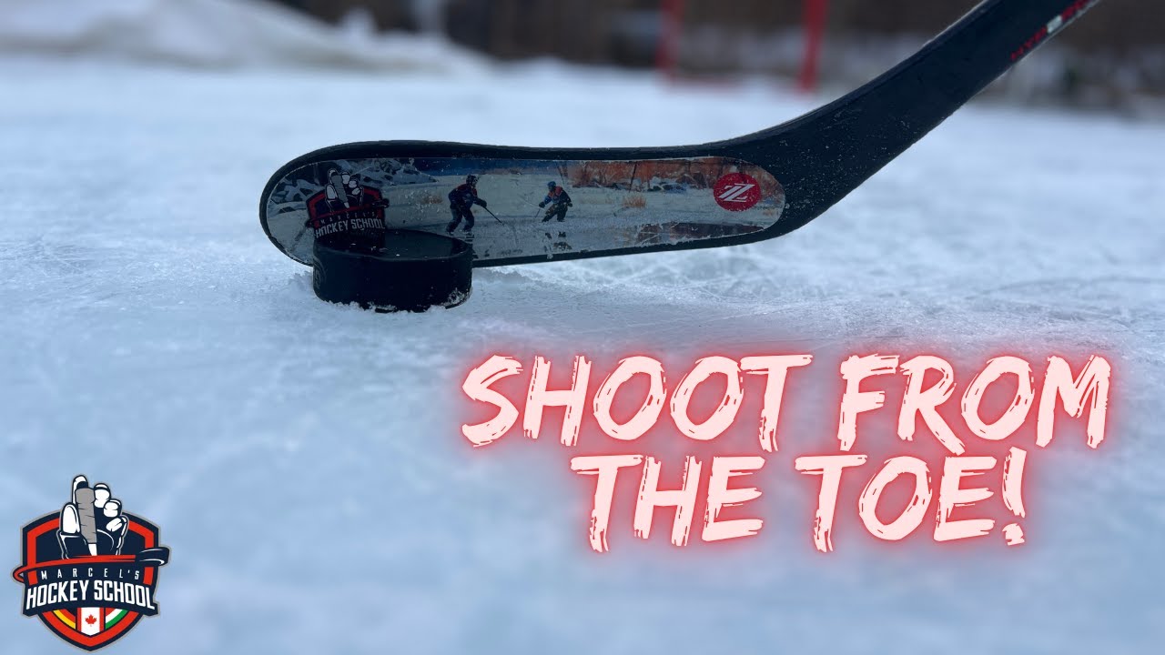 Hockey Skills: Shoot from the Toe!