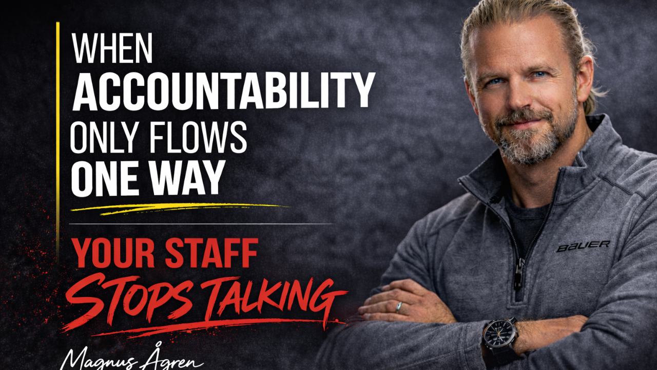 When Accountability Only Flows One Way, Your Staff Stops Talking