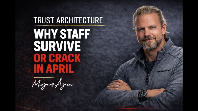 Trust Architecture: Why Your Staff Survives (or Cracks) in April