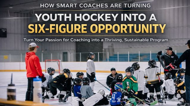 How Smart Coaches Are Turning Youth Hockey Into a Six-Figure Opportunity