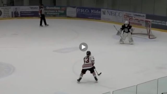 Goal Scoring- Creating a Shooting Lane with your Feet as the Goalie Moves with you