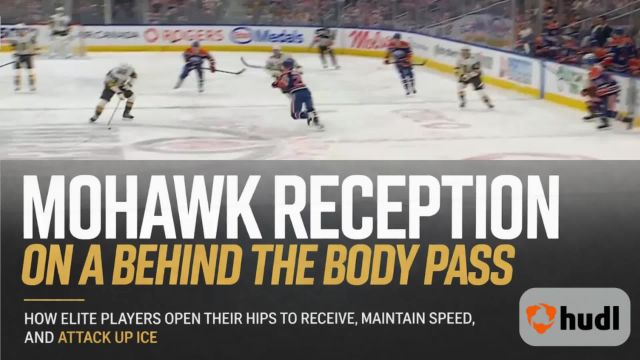 Mohawk Reception on a Behind-the-Body Pass