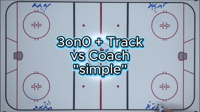 3on0 + Track vs Coach ''simple''