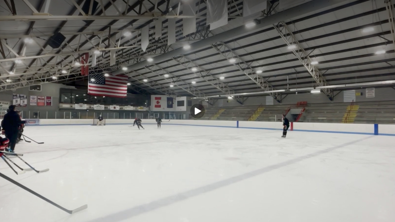 1 v 2 Defenseman Escape Drill