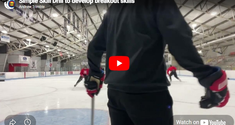 Simple Skill Drill to develop breakout skills