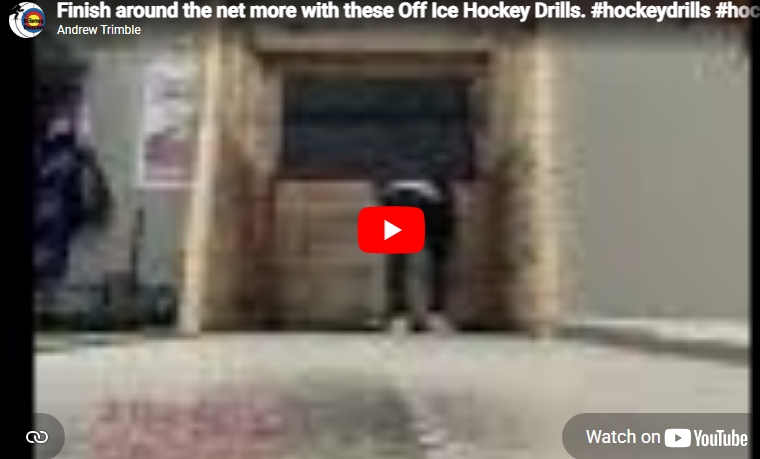 Finish around the net more with these Off Ice Hockey Drills.