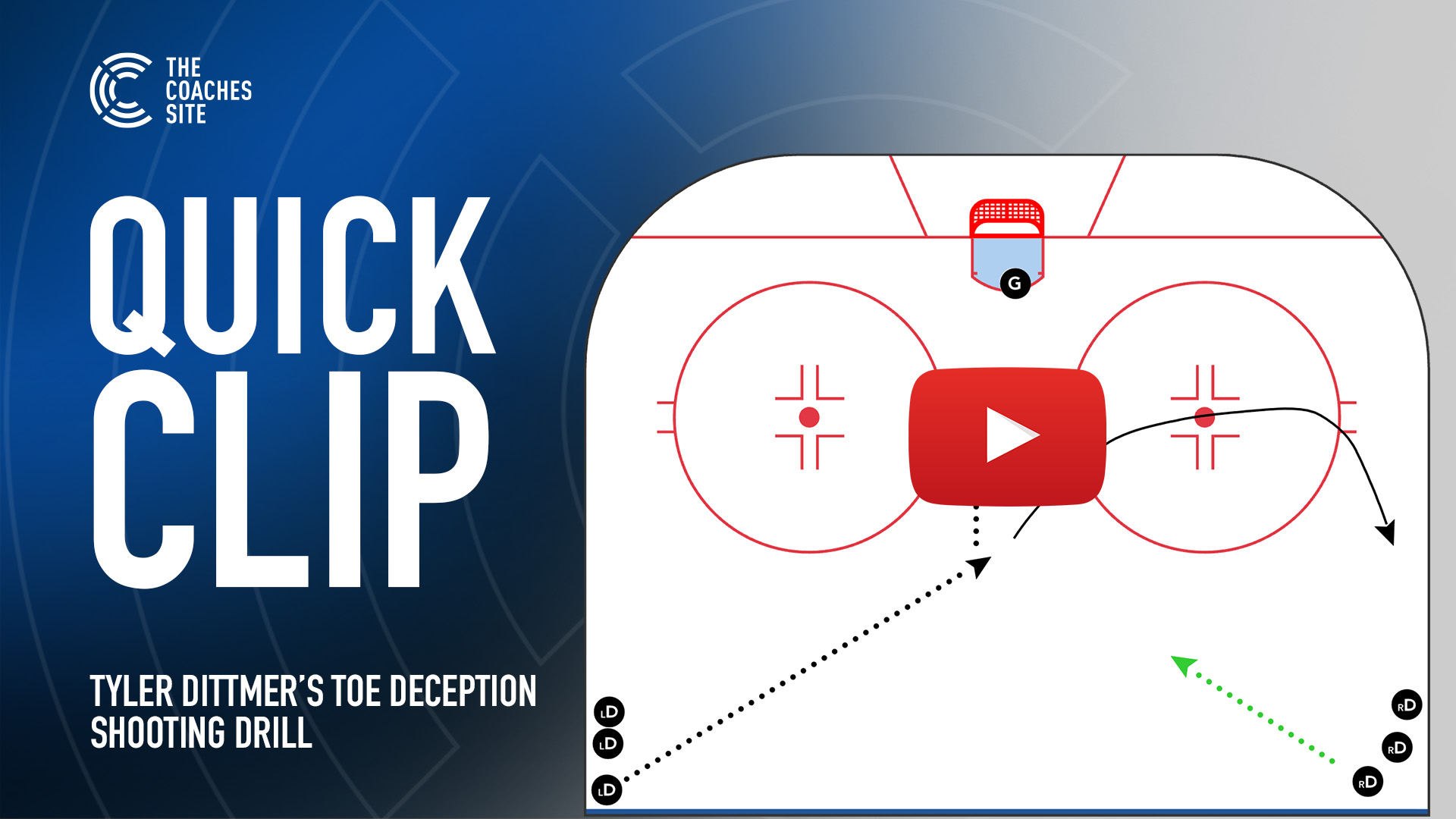 Quick Clip: Tyler Dittmer's Toe Deception Shooting Drill