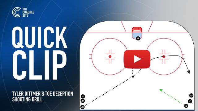 Quick Clip: Tyler Dittmer's Toe Deception Shooting Drill