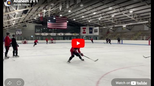 Anaheim 2 on 1 Drill