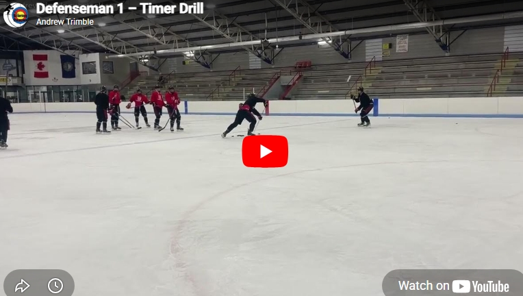 Defenseman 1 Timer Drill