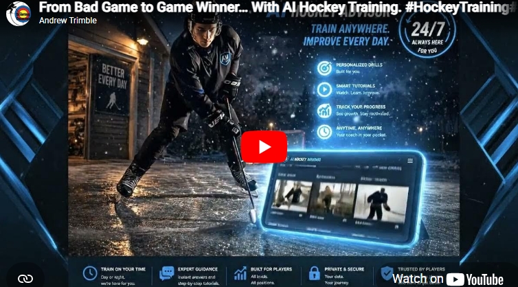 From Bad Game to Game Winner&hellip; With AI Hockey Training.