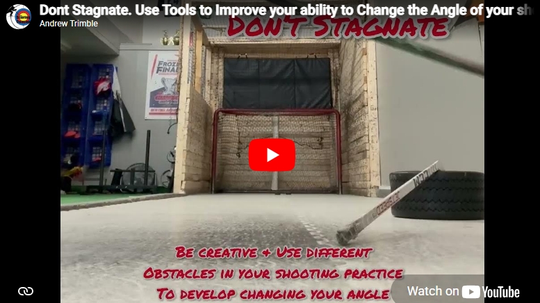 Dont Stagnate. Use Tools to Improve your ability to Change the Angle of your shot.