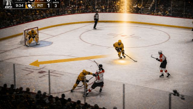 Penguins Weak Side Defensemen Retrievals
