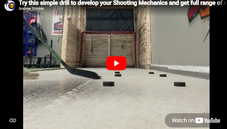 Get Full Range of Motion to Improve Puck Skills and Shooting.