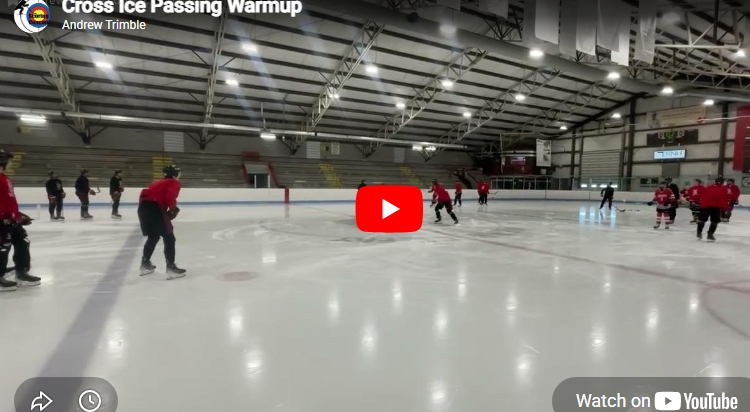 Simple Neutral Zone Passing Warmup to Begin your Practice