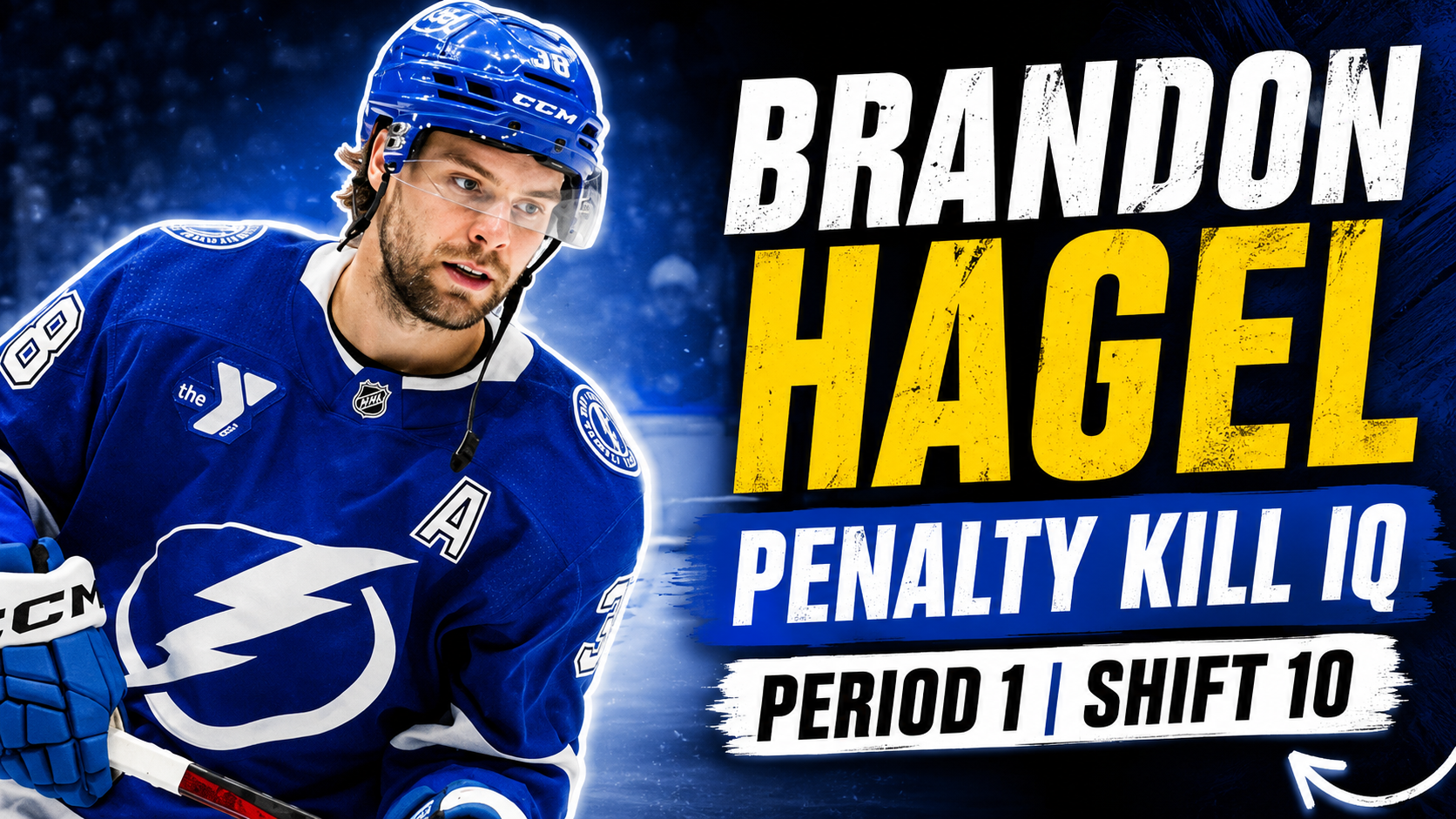 Brandon Hagel Penalty Kill IQ | Period 1 Shift 10 (The Project Hockey IQ APP)